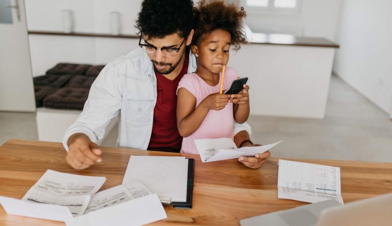 educação financeira dos filhos